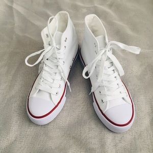 White High Top Sneakers